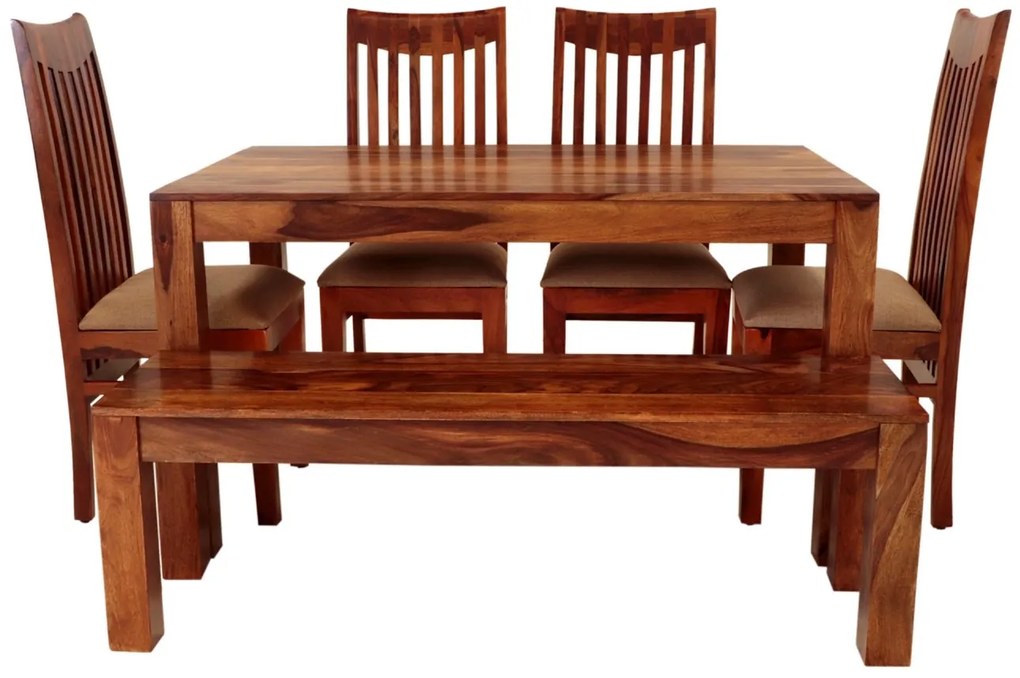 furniture-nabytek.cz - Jídelní set pro 6 osob masiv z dřeva palisandr