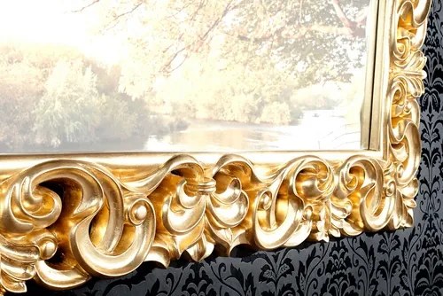 Zrkadlo Veneto zlaté Antik 180cm