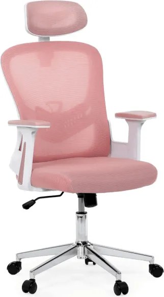 Kancelárska stolička ružová KA-K2031 PINK
