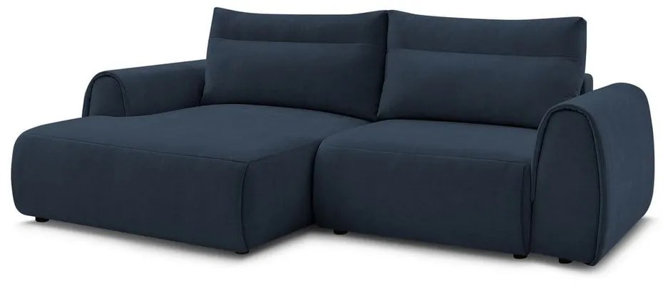 Tmavomodrá rohová pohovka Aden – Bobochic Paris