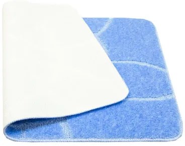 Kúpeľňový koberček MONZA modrý