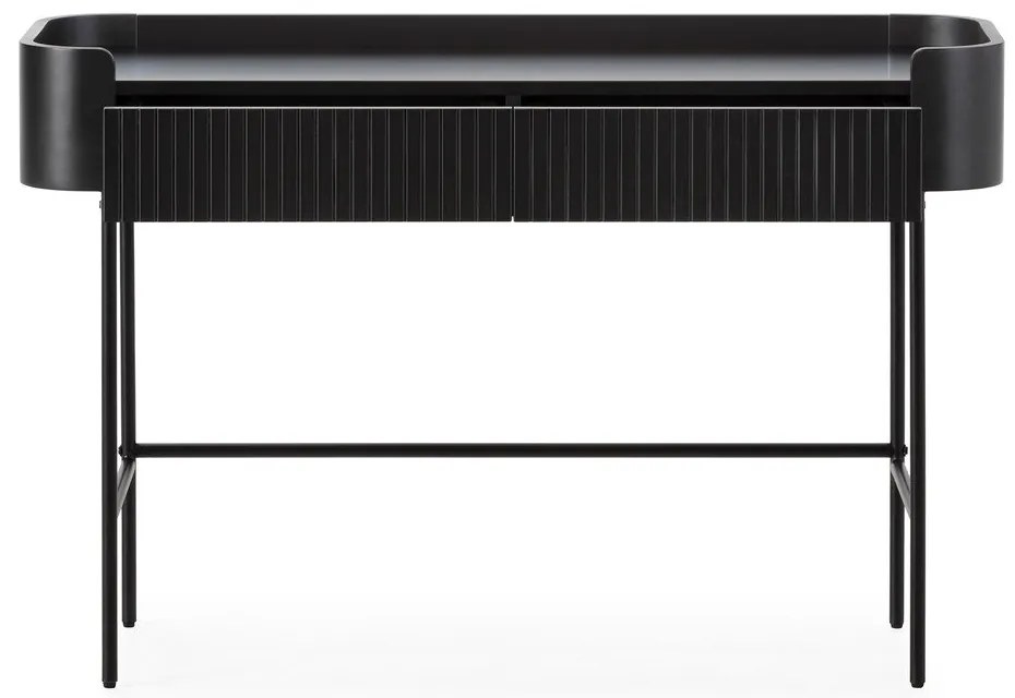 Čierny konzolový stolík 40x120 cm Willa – MOME