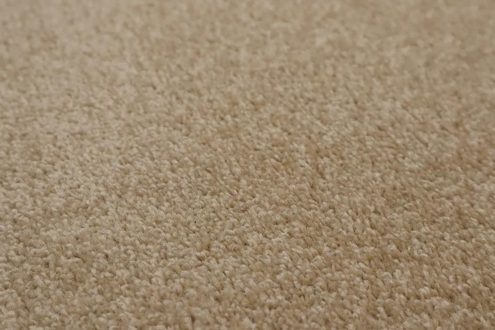 Vopi koberce Kusový koberec Eton béžový 70 kruh - 250x250 (priemer) kruh cm