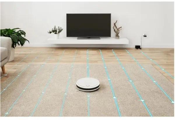 Sencor - Inteligentný robotický vysávač s mopom 2v1 28W/2600 mAh Wi-Fi biela + DO