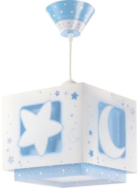 Dalber 63232T - Detský luster MOON LIGHT 1xE27/60W/230V