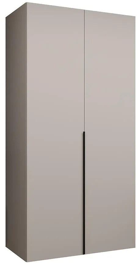 Skriňa Alicante I 100 kašmír/čierna