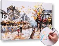 Maľovanie podľa čísel ULICA – vysoká náročnosť