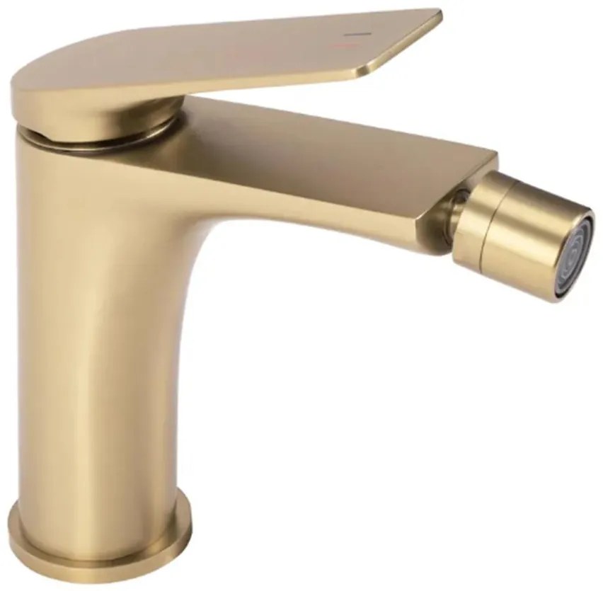 Bidetová batéria Rea Avalon zlatá kartáčovaná
