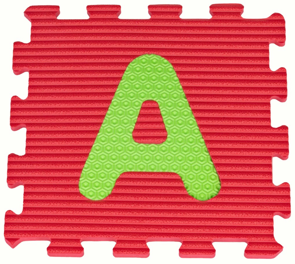 RAMIZ Senzorická podložka s 26 abecednými puzzle pre deti 10 m+ odnímateľné písmená