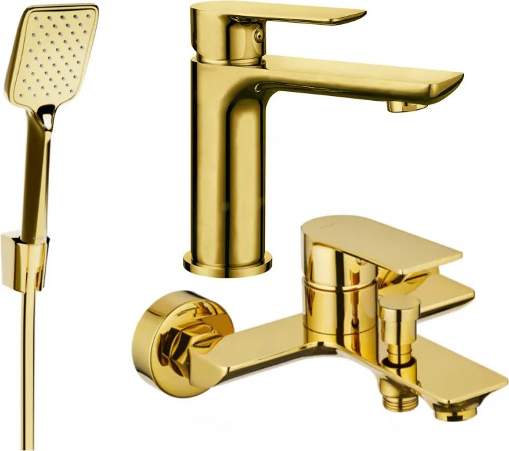 Mexen Alfa R62 vaňová súprava, zlatá - 745703R62-50