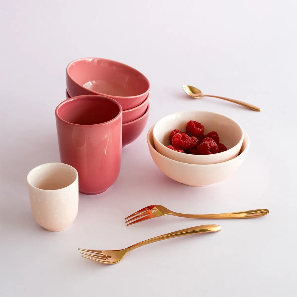 Miska Ø 12,5 cm - Gaya Solatelier Rose crystal - 493221