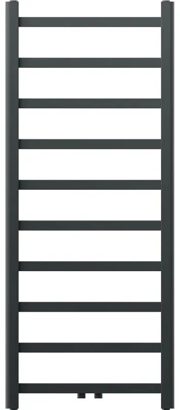 Mexen Bolt, vykurovacie teleso 1200 x 500 mm, 318 W, spodné a stredové, antracitová, W126-1200-500-00-66