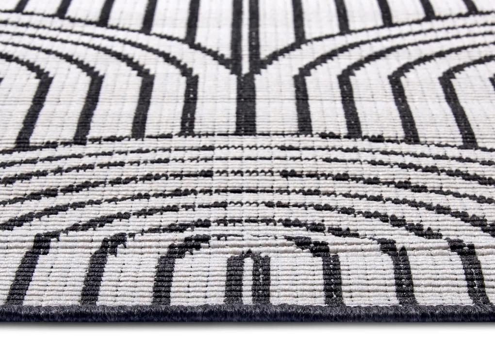 Hanse Home Collection koberce Kusový koberec Pangli 105852 Black – na von aj na doma - 80x150 cm