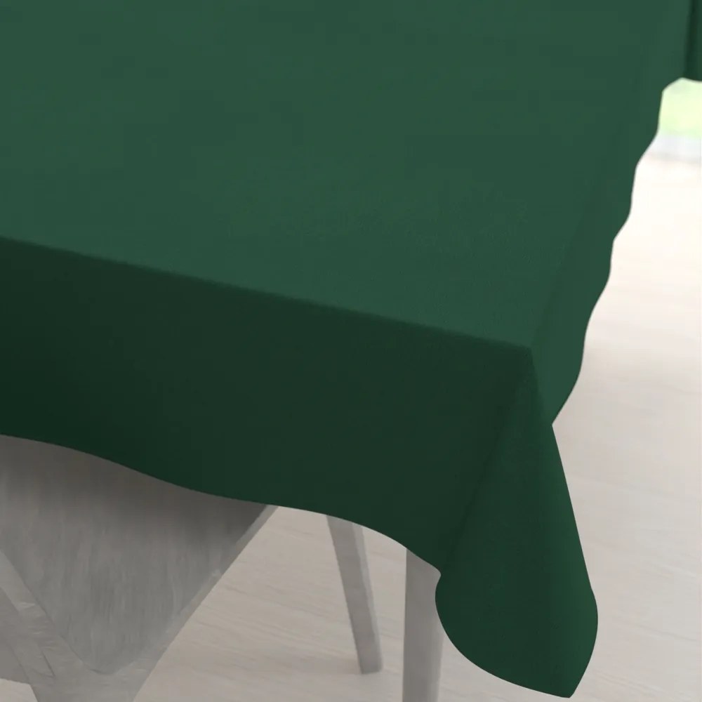 Biante Veľký dekoračný obdĺžnikový obrus BKS-412 Zelený 180x220 cm