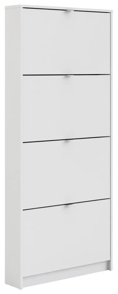 Biela výklopná skrinka na topánky Shoes – Tvilum