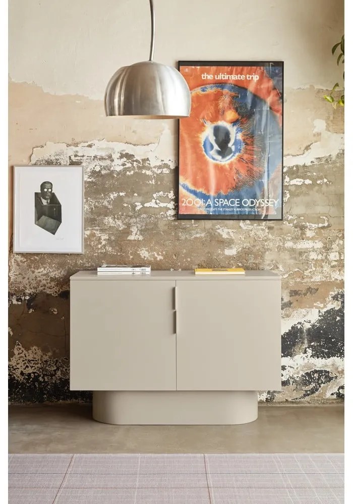 Béžová skrinka 110x80 cm Totem – Teulat