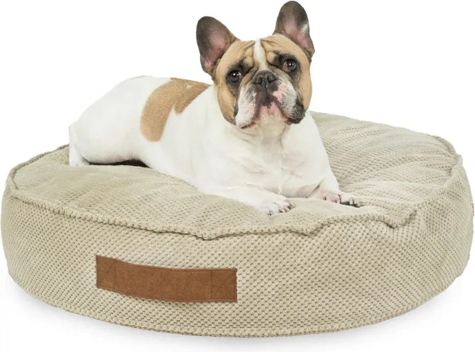 Okrúhly peliešok pre psa Bodka Farba: Sivá, Veľkosť: Priemer - 60 cm