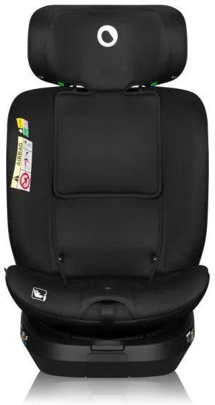 Lionelo - Autosedačka s otočnou základňou BRAVE i-Size 40-150 cm Black Carbon