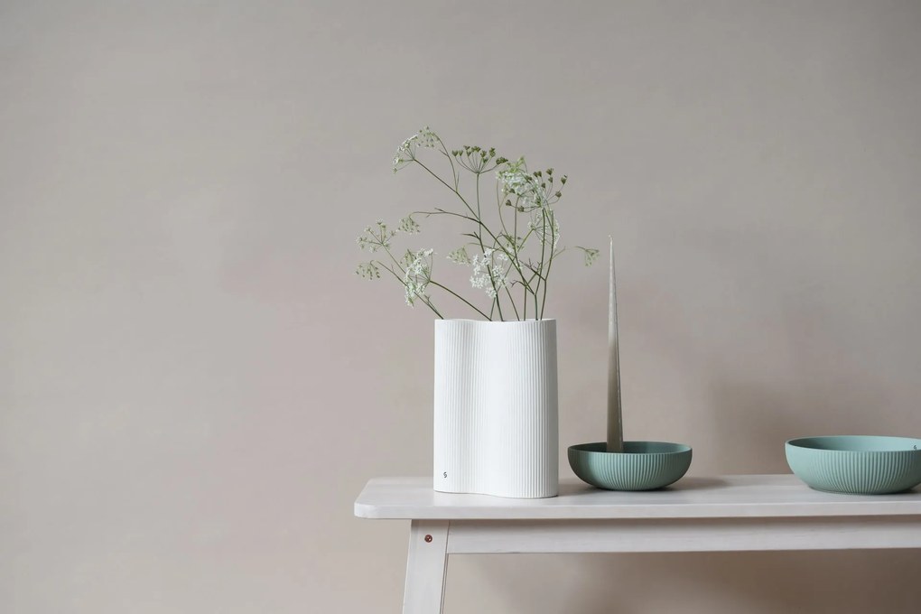 Storefactory Porcelánová váza BUNN White