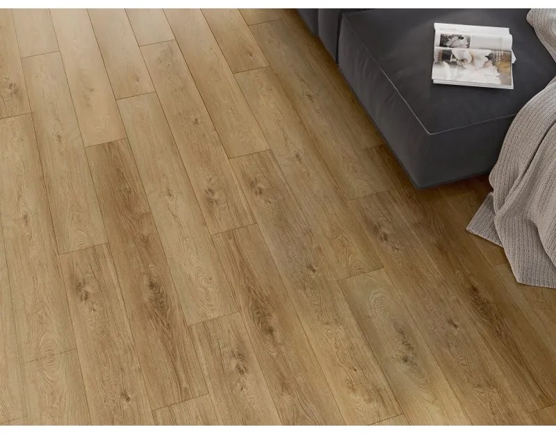 Mexen Sunset Hills, vinylová podlaha 1240x182 mm SPC 6,5 mm, IXPE 1,5 mm, 4-stranná V-drážka, dub, F1037-1240-182-505-4V1-01