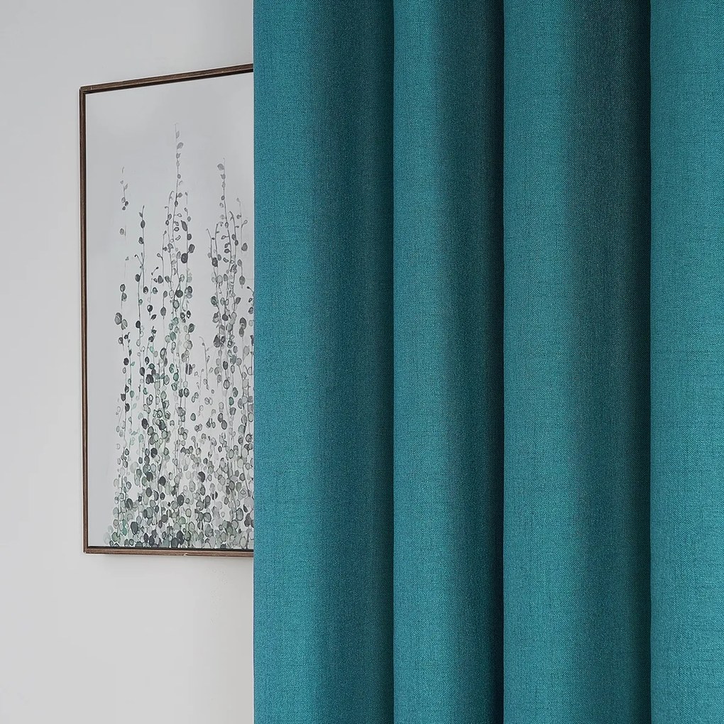 4Home Zatemňovací záves Monaco petrolejová, 150 x 250 cm