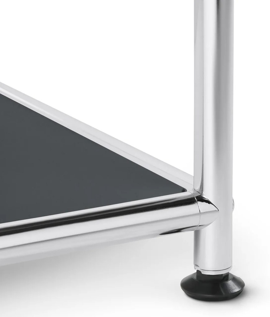 Otvorený kovový regál »CN3«, sivý