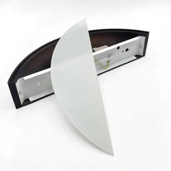 Brilagi - LED nástenné svietidlo CARVALHO SMOKEY 1xE27/60W/230V dub