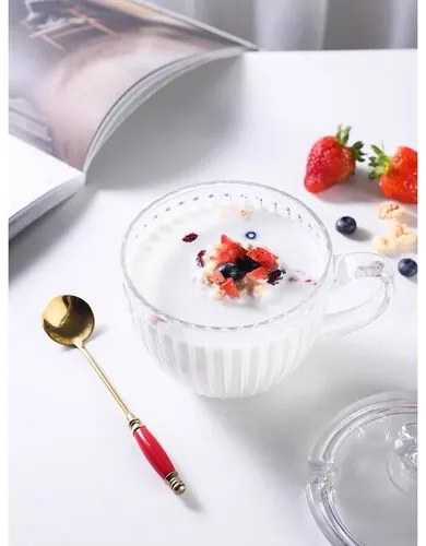 Altom Jumbo sklenený hrnček Venus 460 ml, sada 6 ks