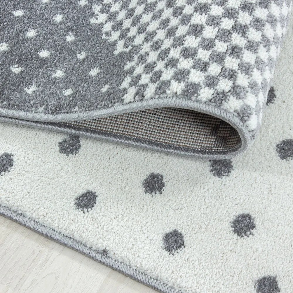 Ružovo-sivý detský koberec 160x230 cm Bambi – Ayyildiz Carpets