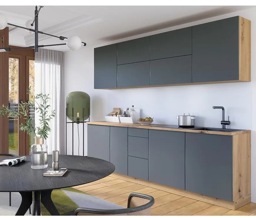 Kuchynská linka Langen 260 grey