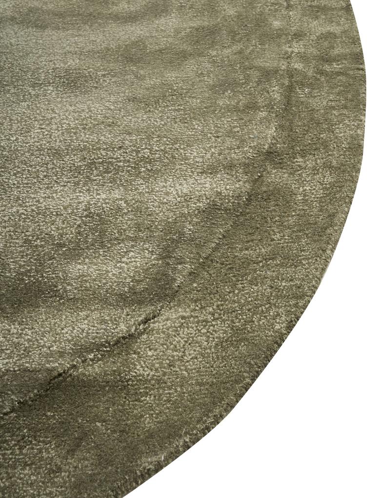 Viskózový koberec 200 x 300 cm zelený MITHA Beliani