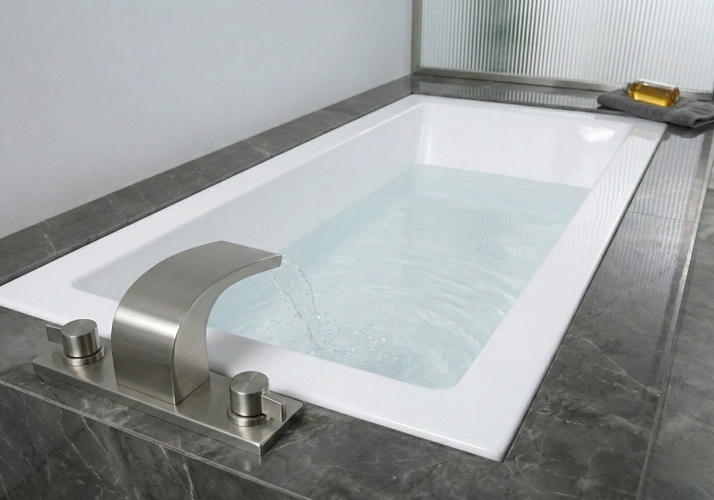 Erga Pureline-S, vaňa 1500x700x400 mm bez nožičiek, biela lesklá, ERG-V07-PURELINE-S-150x070-WH