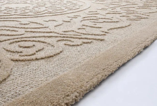 Koberec Agnella Noble Klaro tmavobéžový