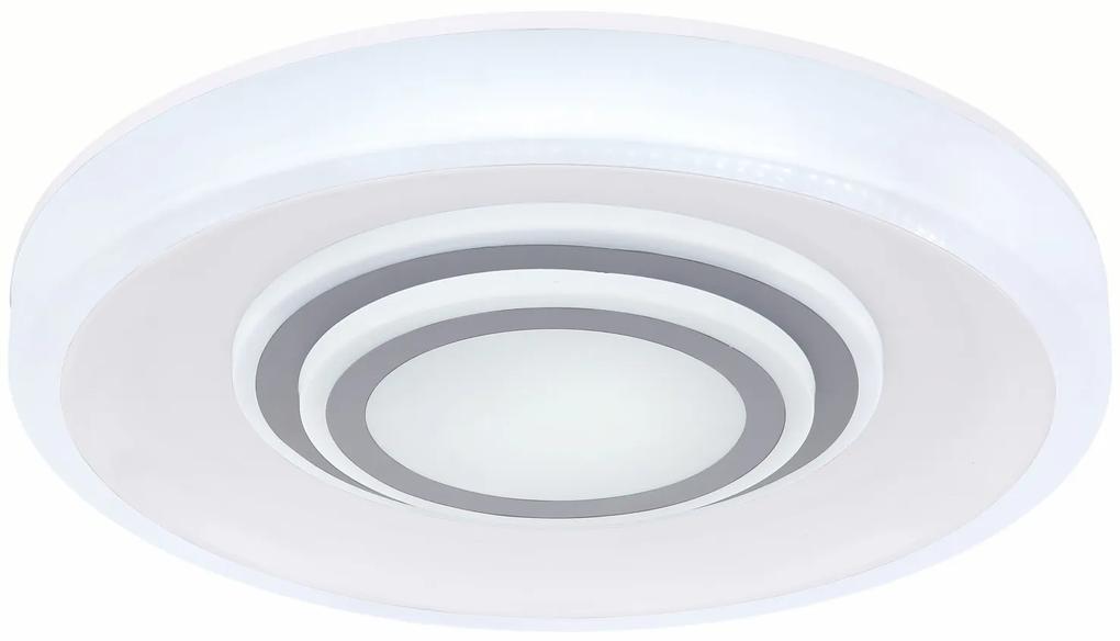 GLOBO Inteligentné stropné LED osvetlenie LAMBRUS, 36W, teplá biela-studená biela, WiFi, 50cm, okrúhle