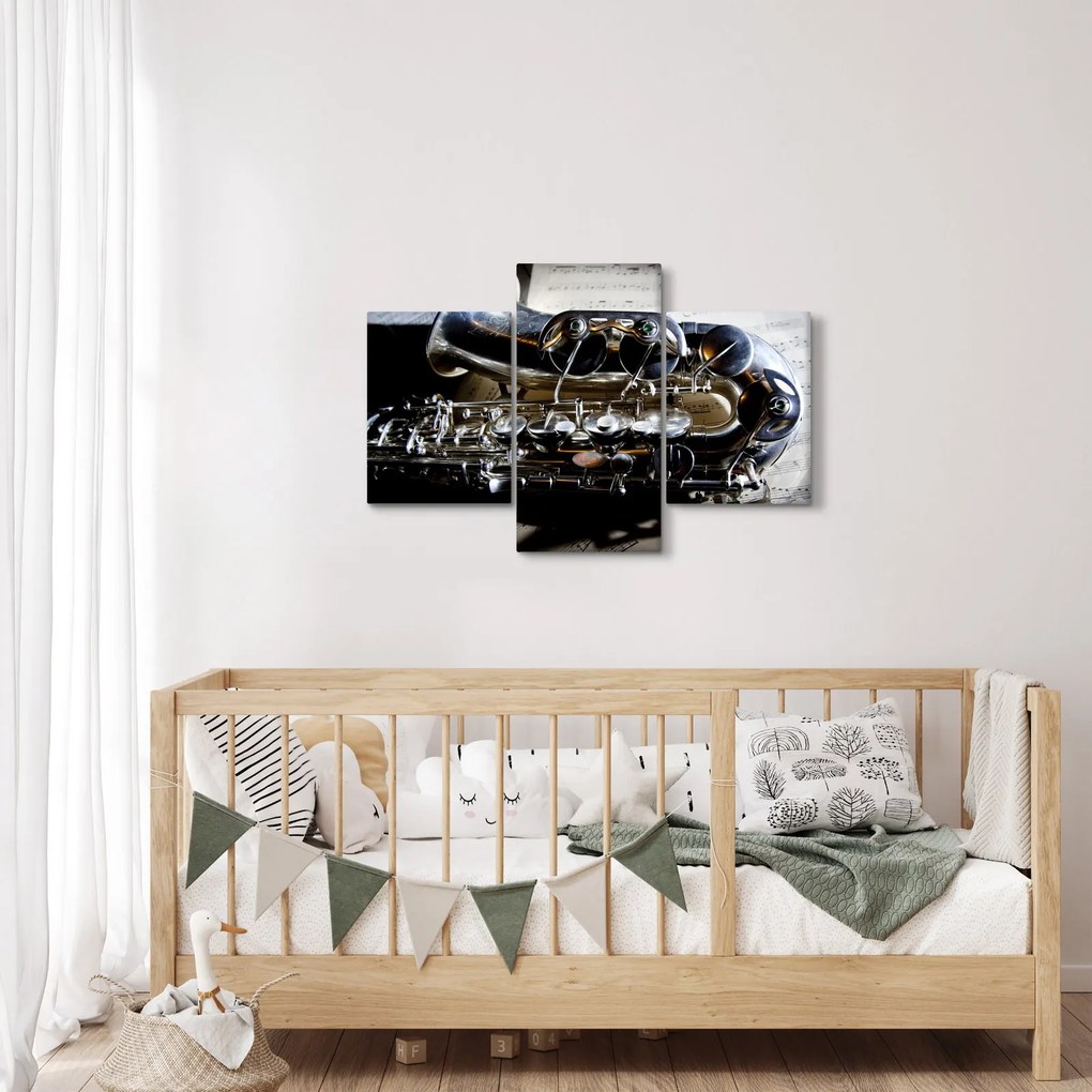 Obraz - Saxofón (90x60 cm)