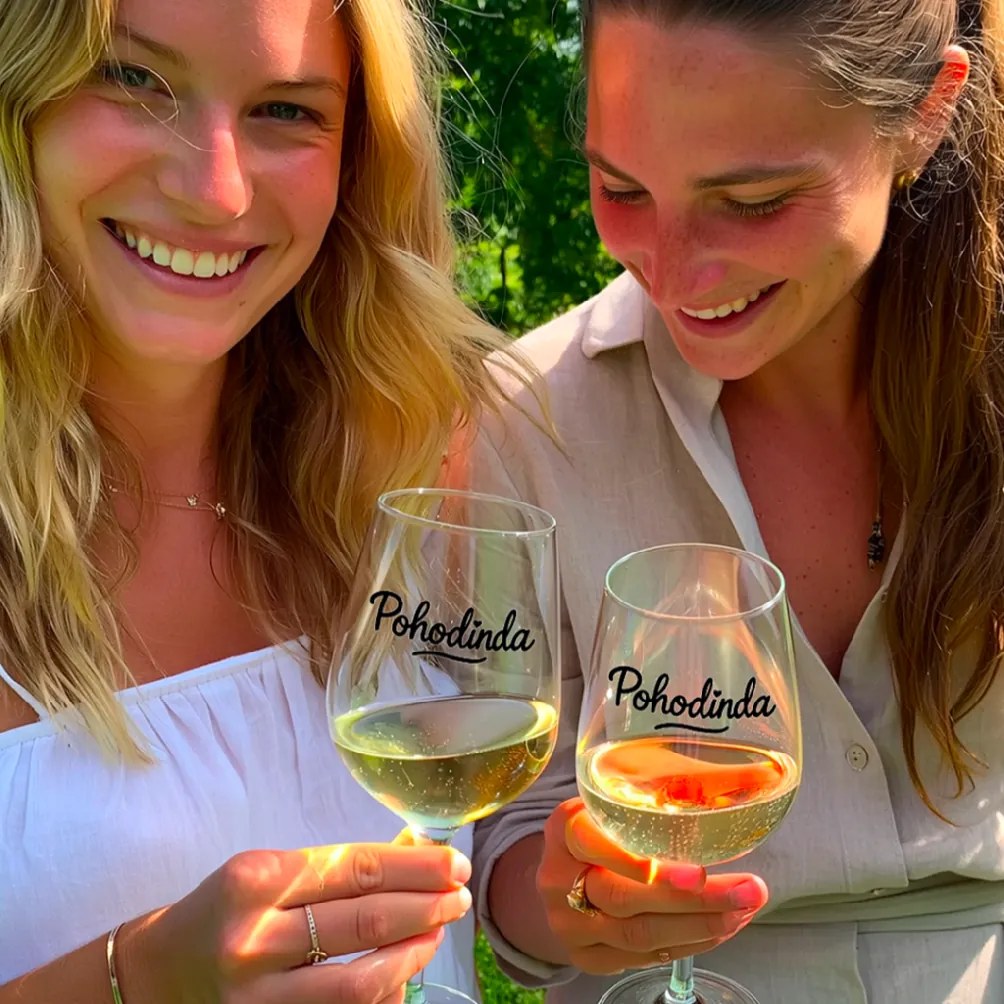 Ahome Čirý pohár na víno Pohodinda