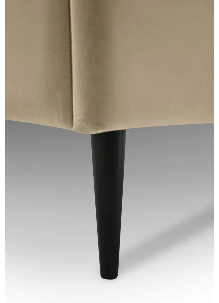 Béžová detská posteľ 90x200 cm Rainbow – Scandic