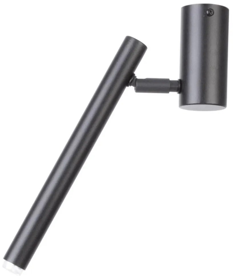 Bodové svietidlo STALACTITE 1xG9/3W/230V 30 cm čierna