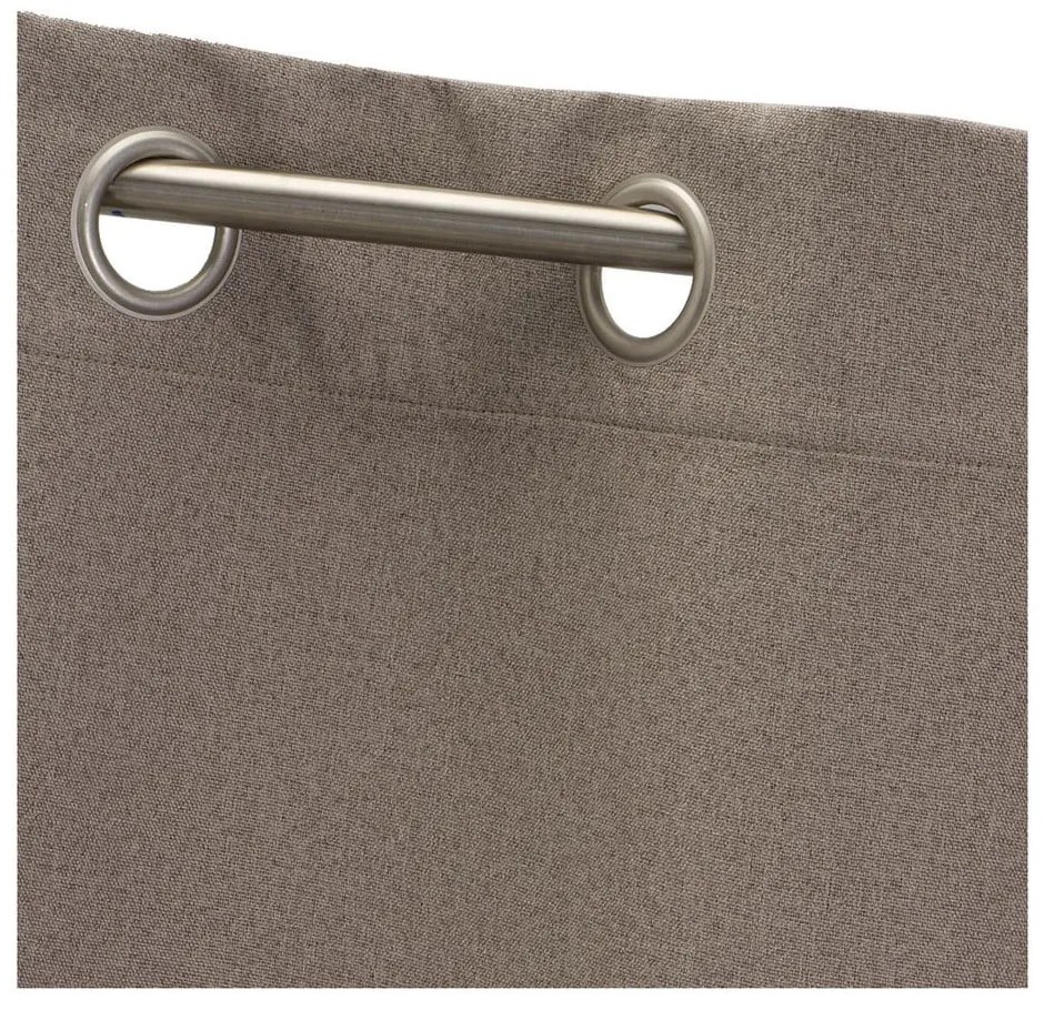 Hnedý záves 135x260 cm Quality – Casa Selección