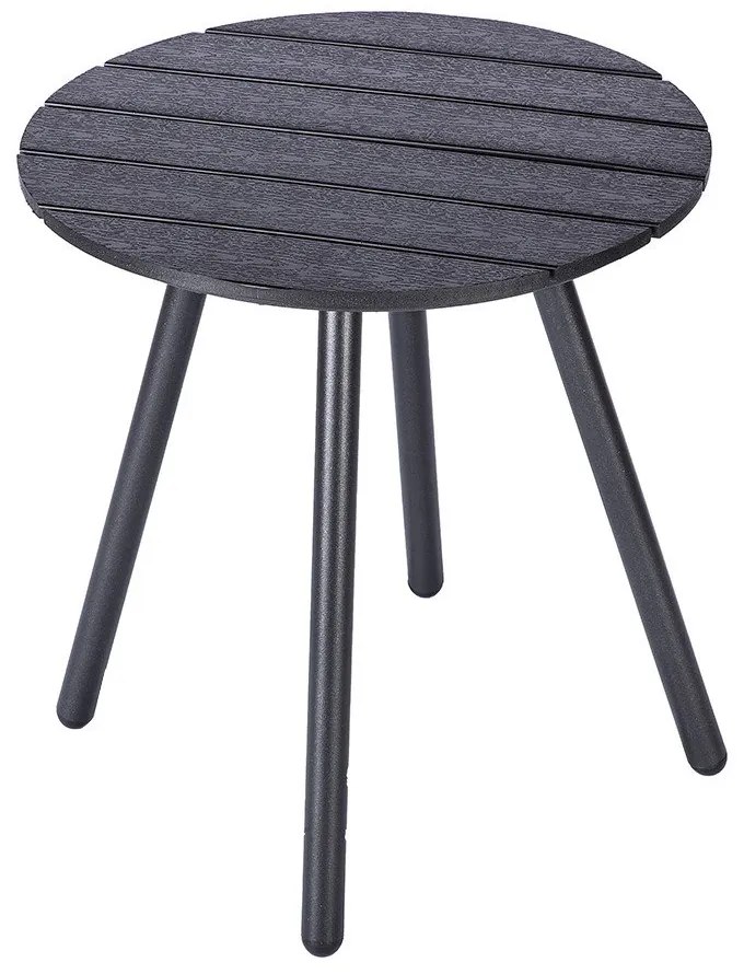 Sivý záhradný stôl Bonami Essentials Lounge, ø 51 cm
