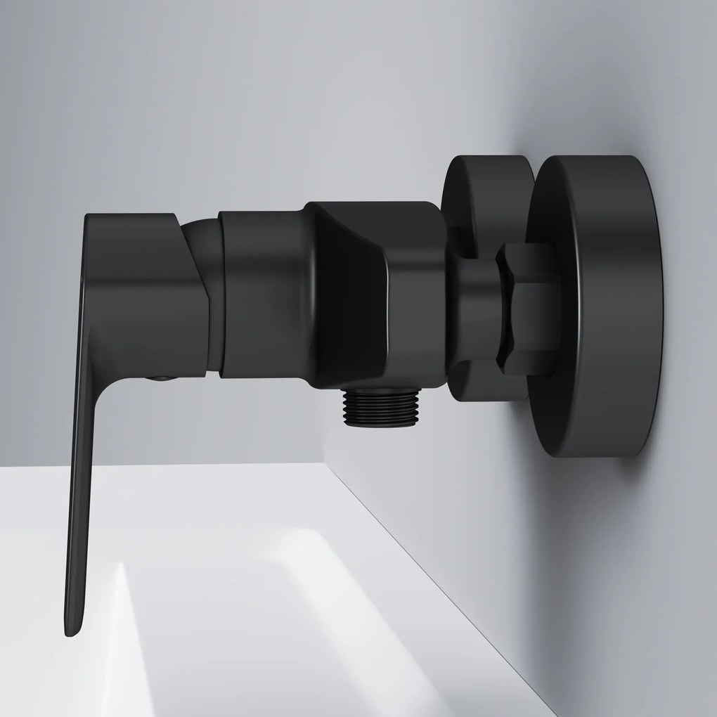 Sprchová batéria AM.PM Gem FGA20022 jednopáková, čierna