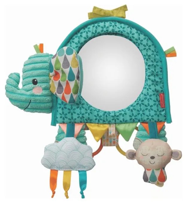 Infantino - Závesný pult s aktivitami a zrkadlom slon