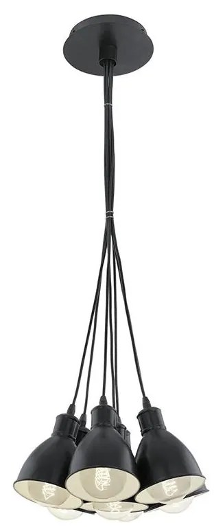 Eglo 49467 - Luster PRIDDY 7xE27/60W/230V