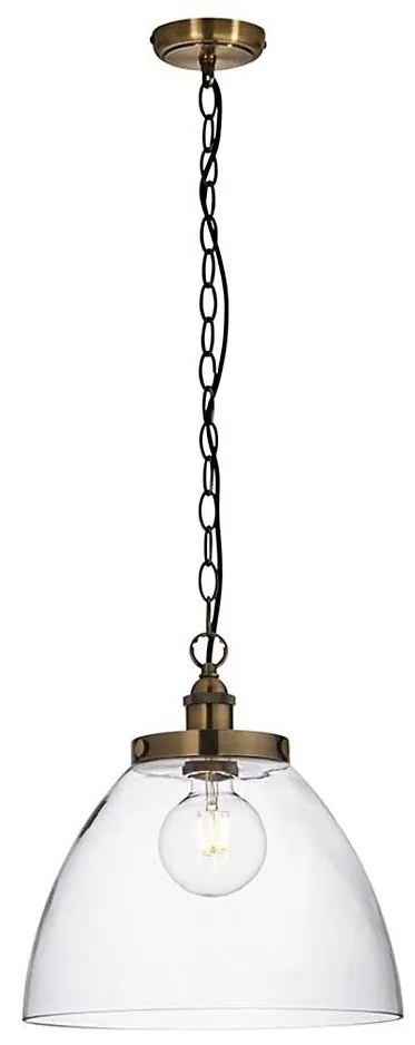 Endon 102926 - Luster na reťazi HANSEN 1xE27/10W/230V mosadz