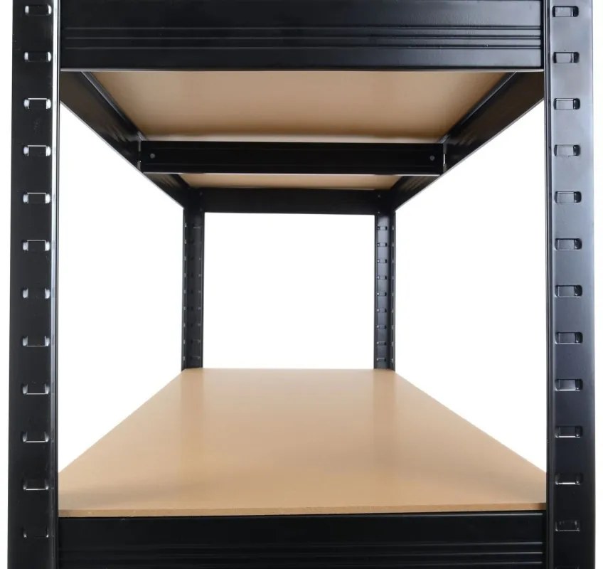 Regál Belt 180 cm čierny