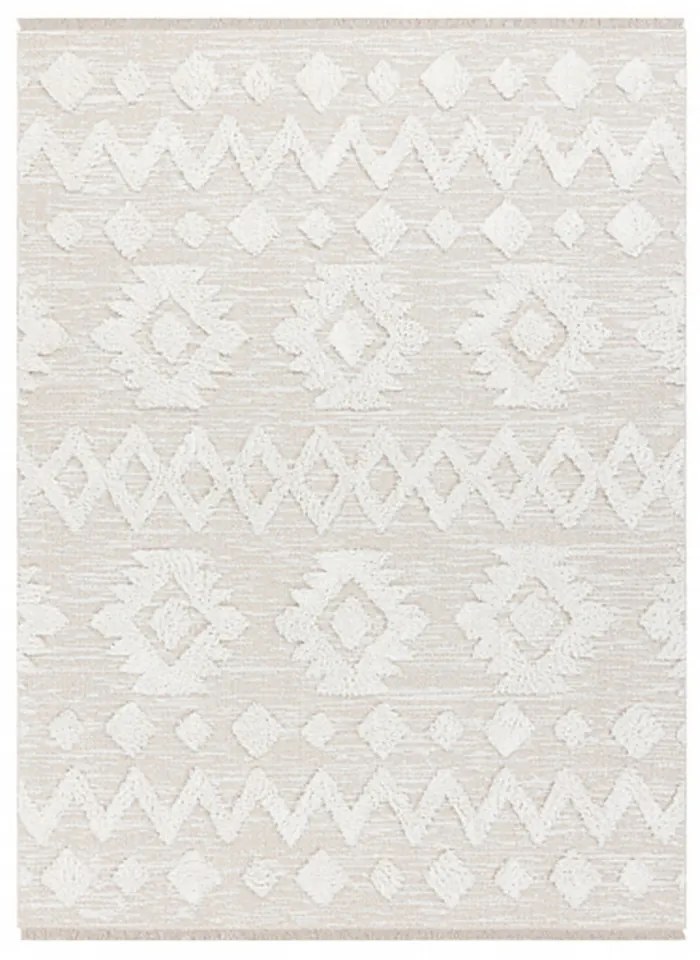 Kusový koberec Form krémový 175x270cm