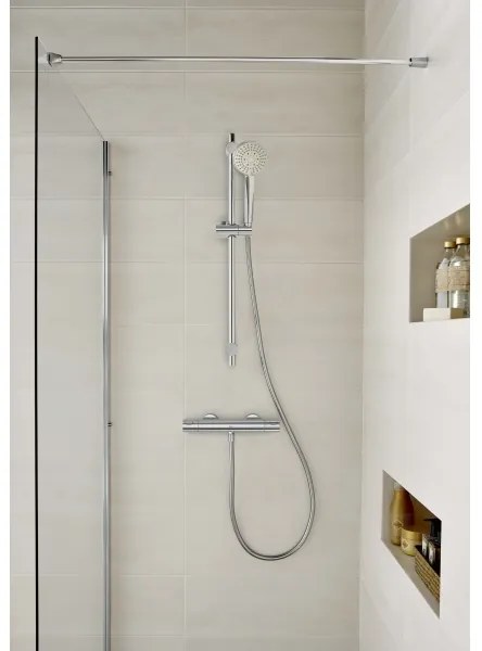 Roca A5A2E18C00 - Termostatická sprchová batéria T-500, lesklý chróm