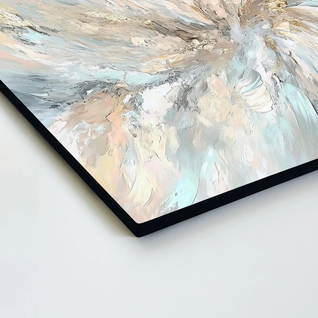 DUBLEZ | Abstraktný obraz z dreva - Zlatý vír