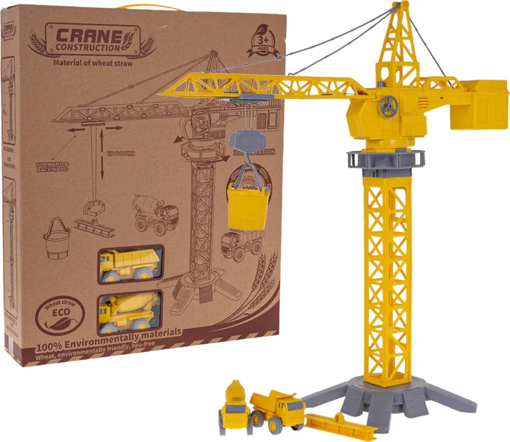 Ramiz EKO stavebný žeriav + vozidlá