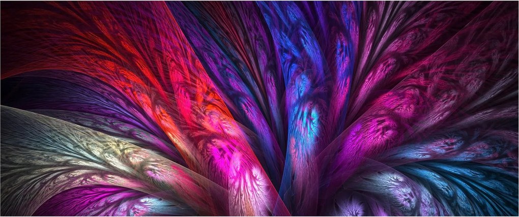 Abstraktný obraz stromu (120x50 cm)